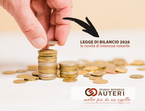 Legge bilancio 2026 novità notarili